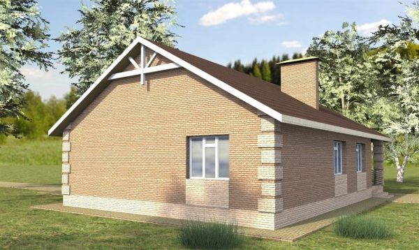 6. Проект дома B-200 Екстерьер Проект дома B-200 - фото 6