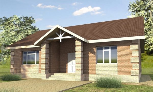 16. Проект дома B-200 Екстерьер Проект дома B-200 - фото 16