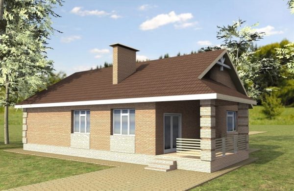 18. Проект дома B-200 Екстерьер Проект дома B-200 - фото 18