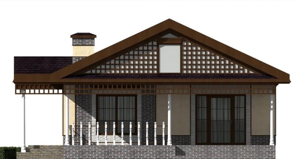 10. Проект дома B-201 Екстерьер Проект дома B-201 - фото 10