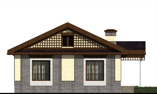 13. Проект дома B-201 Екстерьер Проект дома B-201 - фото 13