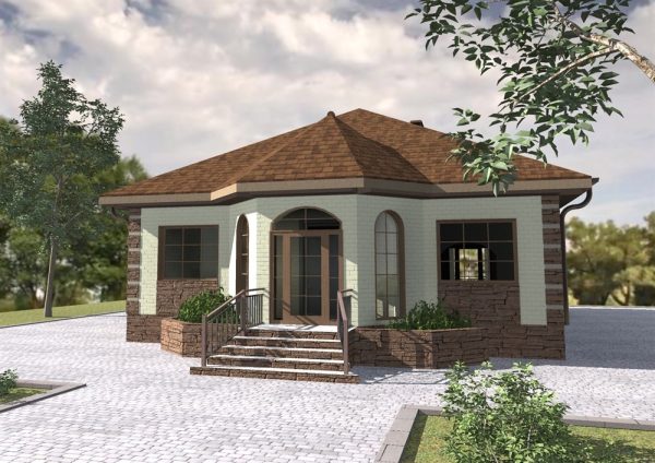 6. Проект дома B-203 Екстерьер Проект дома B-203 - фото 6