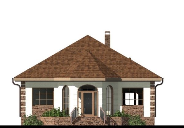 10. Проект дома B-203 Екстерьер Проект дома B-203 - фото 10