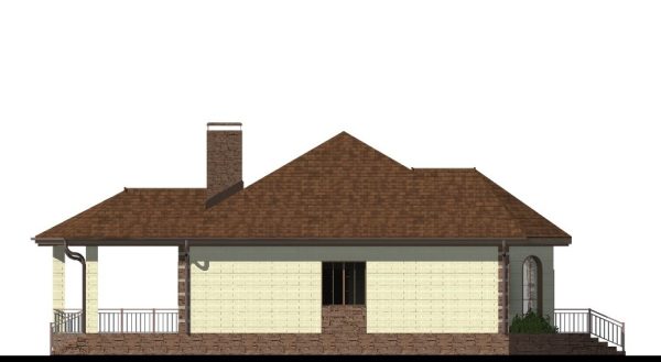 16. Проект дома B-203 Екстерьер Проект дома B-203 - фото 16