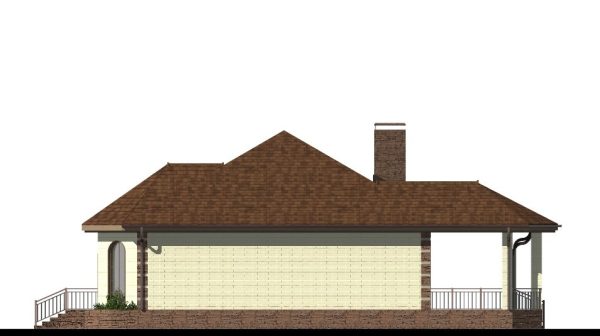 19. Проект дома B-203 Екстерьер Проект дома B-203 - фото 19
