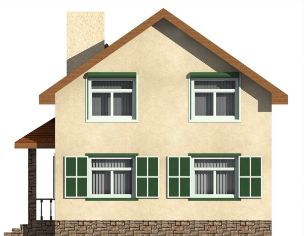 10. Проект дома B-207 Екстерьер Проект дома B-207 - фото 10