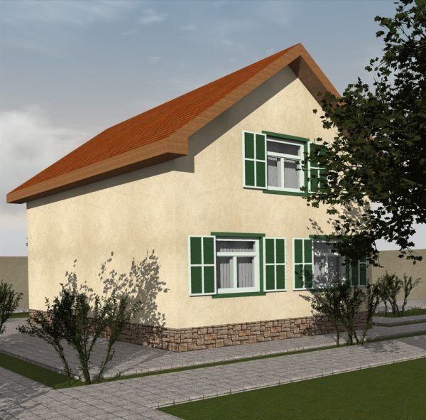 11. Проект дома B-207 Екстерьер Проект дома B-207 - фото 11