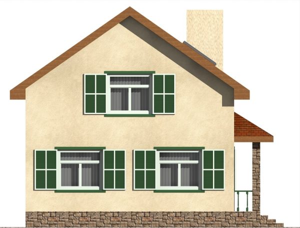 12. Проект дома B-207 Екстерьер Проект дома B-207 - фото 12