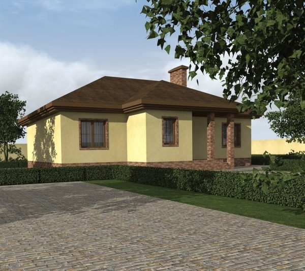 1. Проект дома B-209 Екстерьер Проект дома B-209 - фото 1