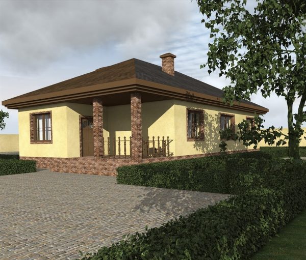 5. Проект дома B-209 Екстерьер Проект дома B-209 - фото 5