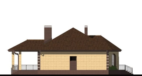 13. Проект дома B-214 Екстерьер Проект дома B-214 - фото 13