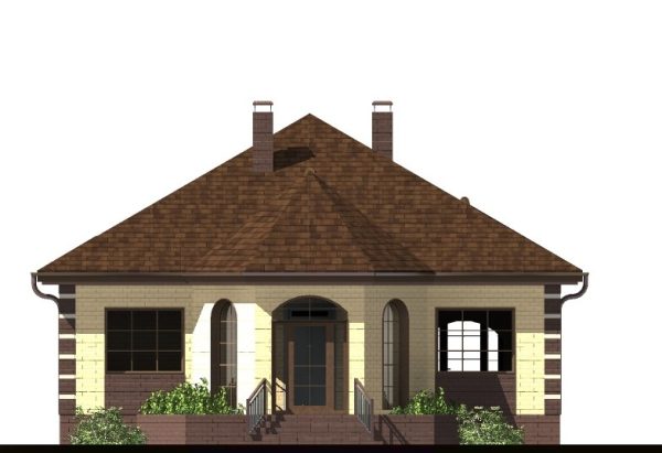 21. Проект дома B-214 Екстерьер Проект дома B-214 - фото 21