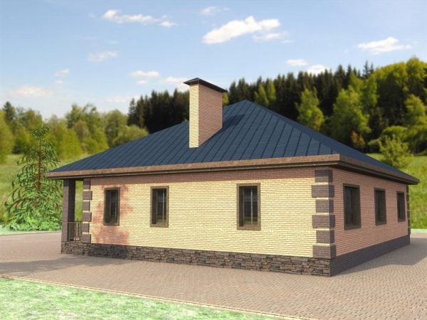 2. Проект дома B-221 Екстерьер Проект дома B-221 - фото 2