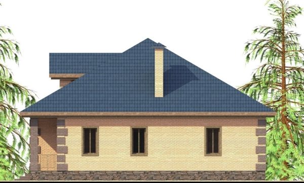 4. Проект дома B-221 Екстерьер Проект дома B-221 - фото 4