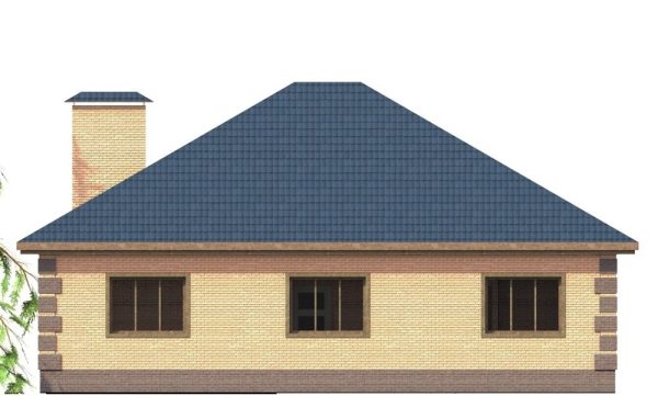 5. Проект дома B-221 Екстерьер Проект дома B-221 - фото 5