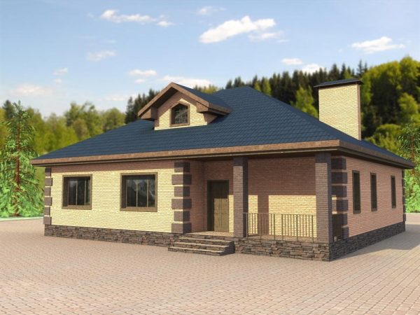 8. Проект дома B-221 Екстерьер Проект дома B-221 - фото 8