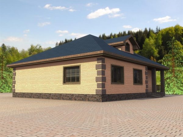 10. Проект дома B-221 Екстерьер Проект дома B-221 - фото 10