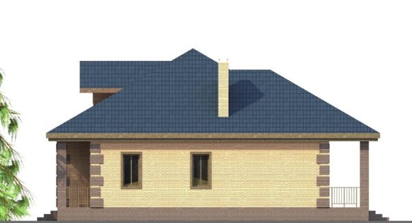 9. Проект дома B-223 Екстерьер Проект дома B-223 - фото 9