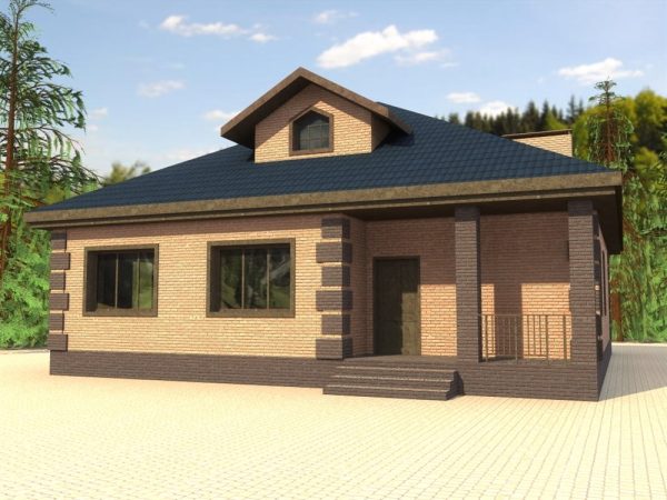 13. Проект дома B-223 Екстерьер Проект дома B-223 - фото 13