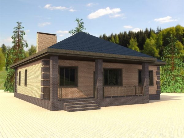 14. Проект дома B-223 Екстерьер Проект дома B-223 - фото 14