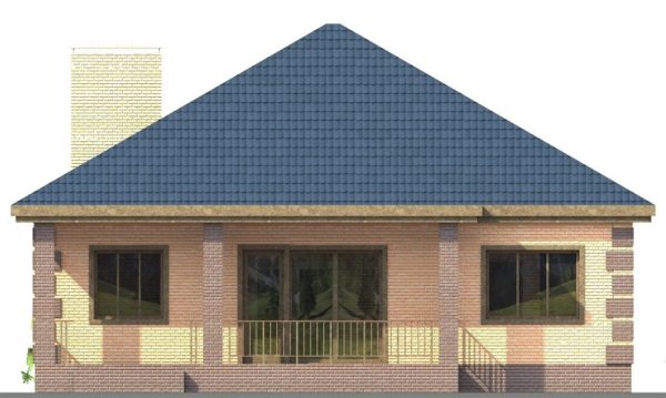 15. Проект дома B-223 Екстерьер Проект дома B-223 - фото 15