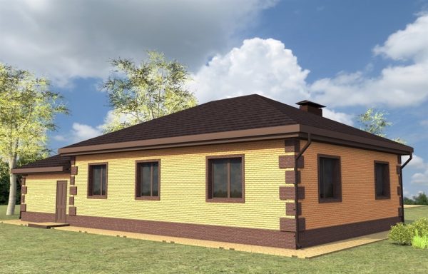 2. Проект дома B-224 Екстерьер Проект дома B-224 - фото 2