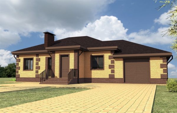 3. Проект дома B-224 Екстерьер Проект дома B-224 - фото 3