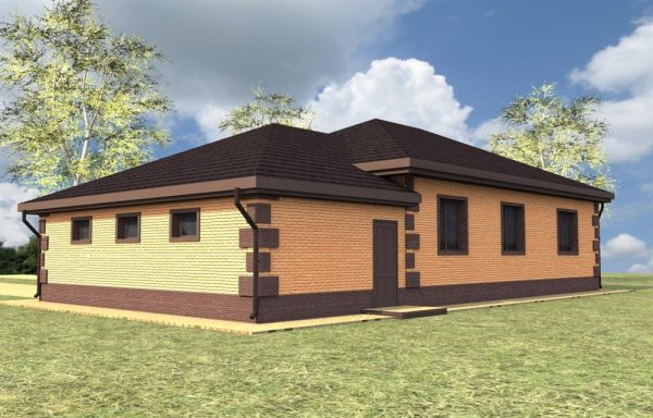 7. Проект дома B-224 Екстерьер Проект дома B-224 - фото 7