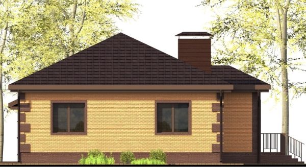 16. Проект дома B-224 Екстерьер Проект дома B-224 - фото 16