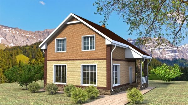 6. Проект дома B-225 Екстерьер Проект дома B-225 - фото 6