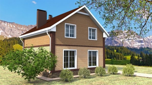 12. Проект дома B-225 Екстерьер Проект дома B-225 - фото 12