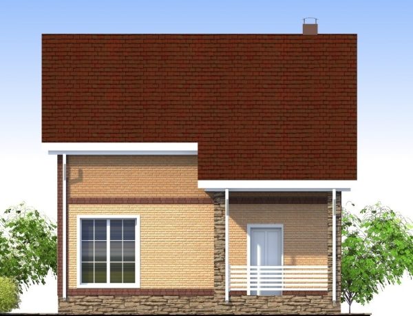 16. Проект дома B-225 Екстерьер Проект дома B-225 - фото 16