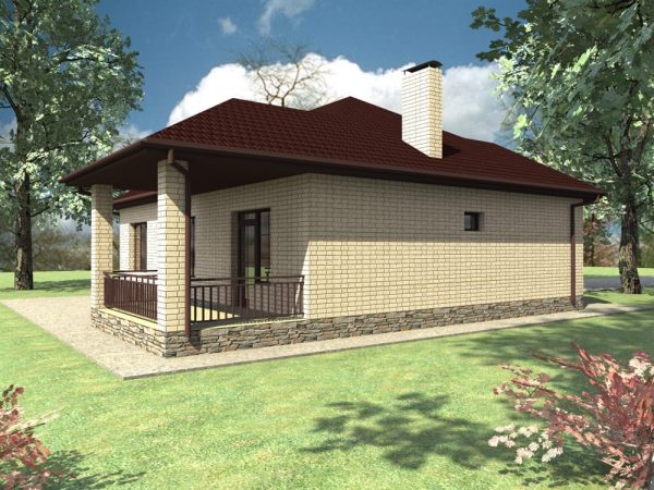 19. Проект дома B-229 Екстерьер Проект дома B-229 - фото 19