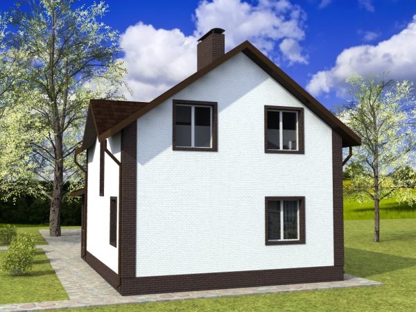3. Проект дома B-230 Екстерьер Проект дома B-230 - фото 3