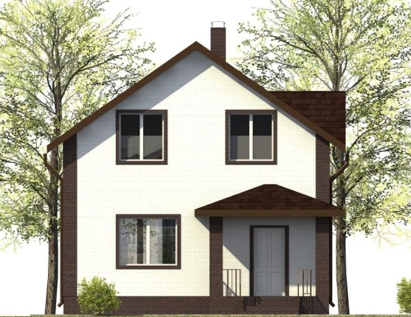 7. Проект дома B-230 Екстерьер Проект дома B-230 - фото 7