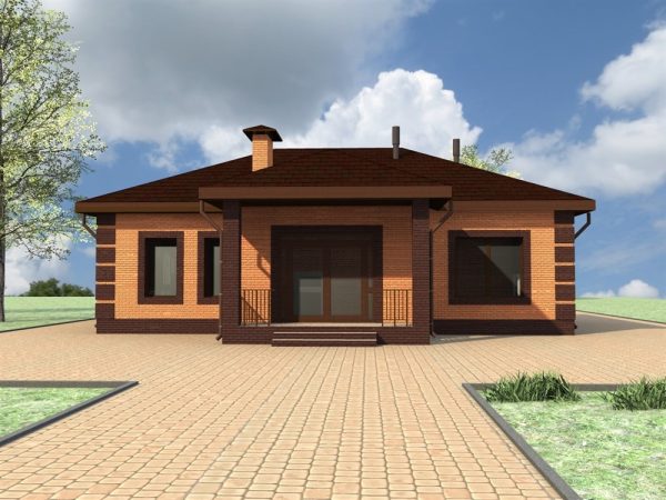 1. Проект дома B-231 Екстерьер Проект дома B-231 - фото 1