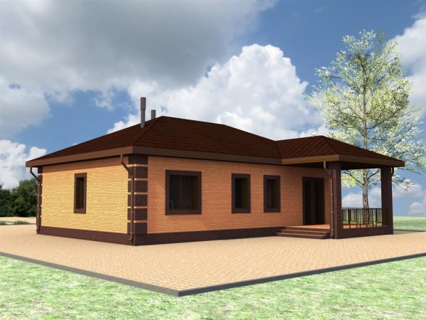 3. Проект дома B-231 Екстерьер Проект дома B-231 - фото 3