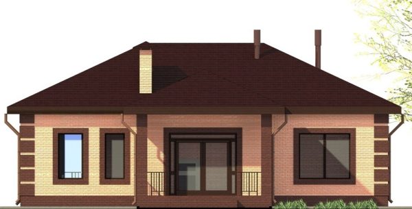 13. Проект дома B-231 Екстерьер Проект дома B-231 - фото 13