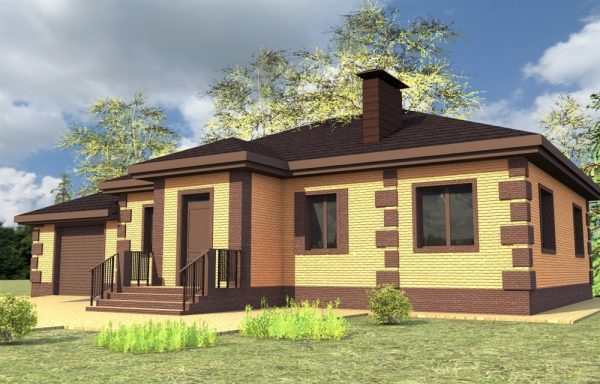 2. Проект дома B-232 Екстерьер Проект дома B-232 - фото 2