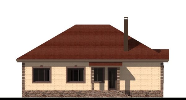 13. Проект дома B-233 Екстерьер Проект дома B-233 - фото 13