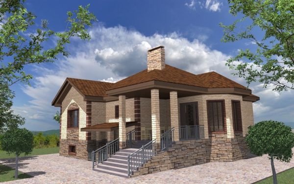 4. Проект дома B-237 Екстерьер Проект дома B-237 - фото 4