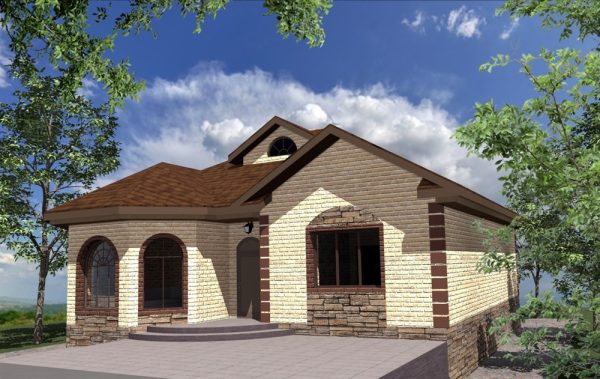 5. Проект дома B-237 Екстерьер Проект дома B-237 - фото 5