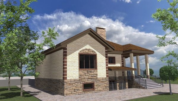 8. Проект дома B-237 Екстерьер Проект дома B-237 - фото 8