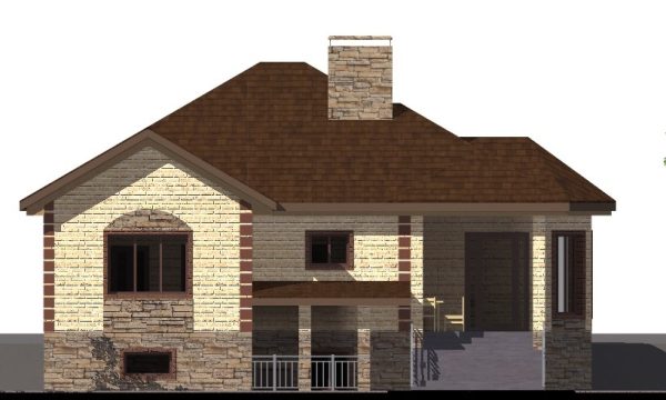 9. Проект дома B-237 Екстерьер Проект дома B-237 - фото 9