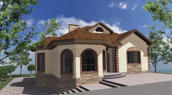 20. Проект дома B-237 Екстерьер Проект дома B-237 - фото 20