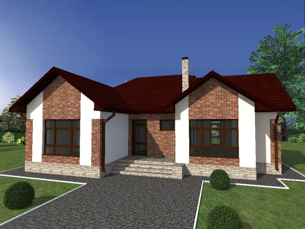 8. Проект дома B-239 Екстерьер Проект дома B-239 - фото 8