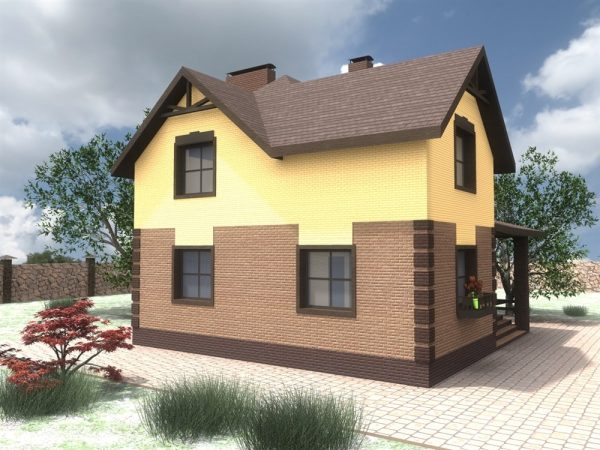 11. Проект дома B-240 Екстерьер Проект дома B-240 - фото 11