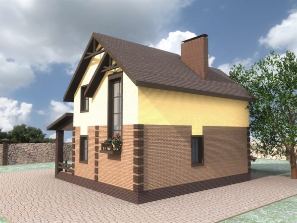 14. Проект дома B-240 Екстерьер Проект дома B-240 - фото 14