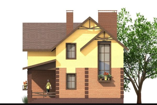 18. Проект дома B-240 Екстерьер Проект дома B-240 - фото 18