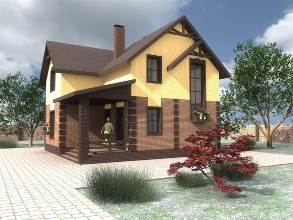 19. Проект дома B-240 Екстерьер Проект дома B-240 - фото 19